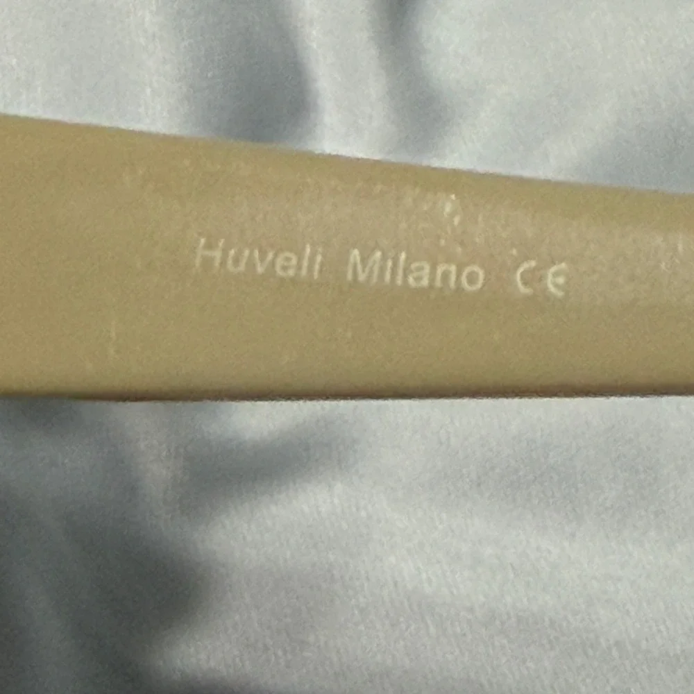 Huveli Milano‎ Eyeglasses Womens 47-16-135 Brown Tortoise Shell Beige Rectangle